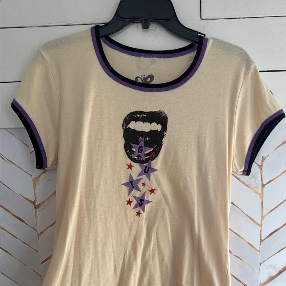 Olivia Rodrigo Guts tour - concert tee with Purple Trim